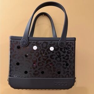 BOGG BAG Black Leopard Tote